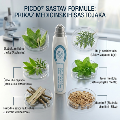 𝐏i𝐜𝐝o® 𝟕-𝐝𝐧𝐞𝐯𝐧𝐢 𝐨𝐝𝐬𝐭𝐫𝐚𝐧𝐣𝐢𝐯𝐚č 𝐛𝐫𝐚𝐝𝐚𝐯𝐢𝐜𝐚 𝐢 𝐦𝐫𝐥𝐢𝐚(Rollerball bez boli, bez ožiljaka)💪