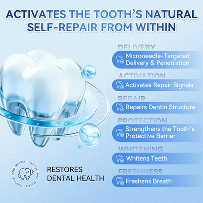 🦷𝐆𝐥𝐢𝐦𝐦𝐞𝐫𝐥𝐲® Tideglusib flaster s mikroiglama za popravak zubi i desni|Napredne trakice za aktivaciju matičnih stanica (obnavljaju caklinu i dentin, jačaju desni, uklanjaju kamenac i neugodne mirise, zaustavljaju osjetljivost zuba)) 3.0