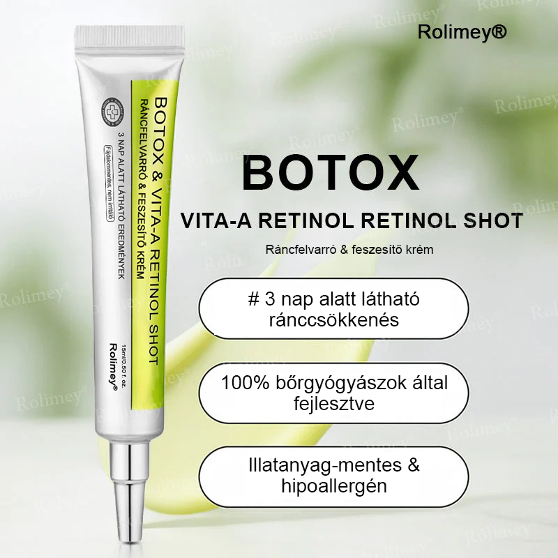 🌸Rolimey®Krema za učvršćivanje bora s botoksom i Vita-A retinolom ⏰ Zadnji dan! 70% popusta💡