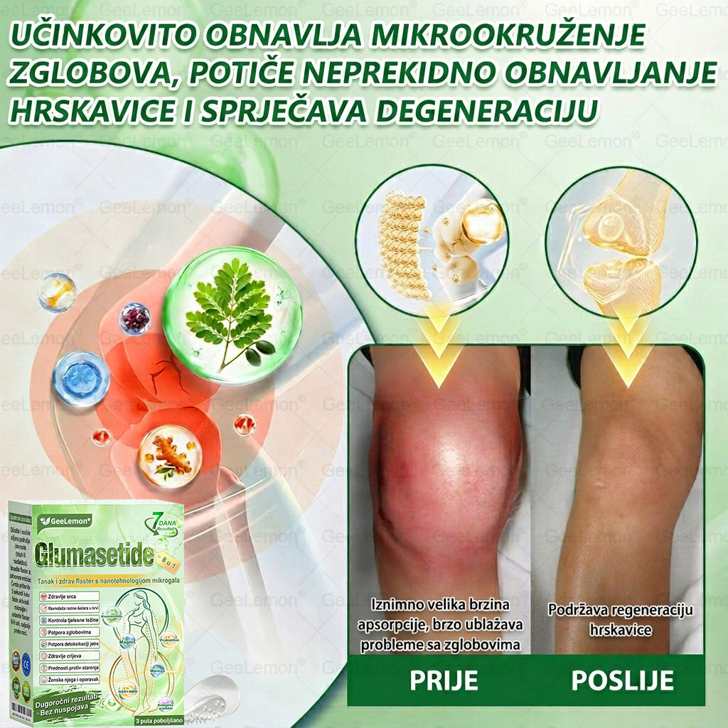 👉Službena certifikacija🔥 Tisuće zadovoljnih korisnika u Hrvatskoj💗🥰𝐆𝐞𝑒𝐿𝑒𝐦𝐨𝐧® 𝐆𝐥𝐮𝐦𝐚𝐬𝐞𝐭𝐢𝐝𝐞 8 IN 1" TANAK I ZDRAV MIKROIGLICNI FLASTER S NANOPARTIKLAMA (Samo jednom dnevno, vidljive promjene za 7 dana)  ✅
