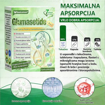 👉Službena certifikacija🔥 Tisuće zadovoljnih korisnika u Hrvatskoj💗🥰𝐆𝐞𝑒𝐿𝑒𝐦𝐨𝐧® 𝐆𝐥𝐮𝐦𝐚𝐬𝐞𝐭𝐢𝐝𝐞 8 IN 1" TANAK I ZDRAV MIKROIGLICNI FLASTER S NANOPARTIKLAMA (Samo jednom dnevno, vidljive promjene za 7 dana)  ✅
