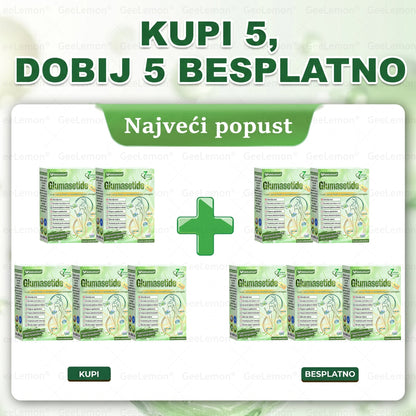 👉Službena certifikacija🔥 Tisuće zadovoljnih korisnika u Hrvatskoj💗🥰𝐆𝐞𝑒𝐿𝑒𝐦𝐨𝐧® 𝐆𝐥𝐮𝐦𝐚𝐬𝐞𝐭𝐢𝐝𝐞 8 IN 1" TANAK I ZDRAV MIKROIGLICNI FLASTER S NANOPARTIKLAMA (Samo jednom dnevno, vidljive promjene za 7 dana)  ✅