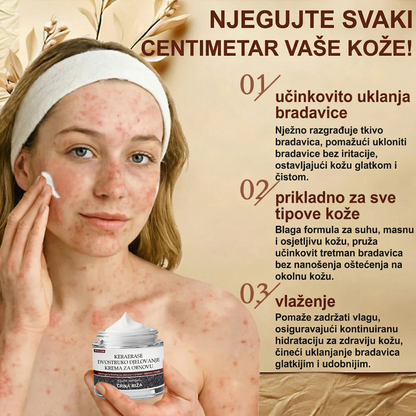 FIVFIVGO® Umirujuća krema za obnovu s crnom i bijelom rižom👨‍⚕️Odobrena od strane HALMED (Uklanjanje bradavica i kožnih izraslina, senilne purpure, angioma trešnje, raka kože i seboroične keratoze.👨‍⚕️