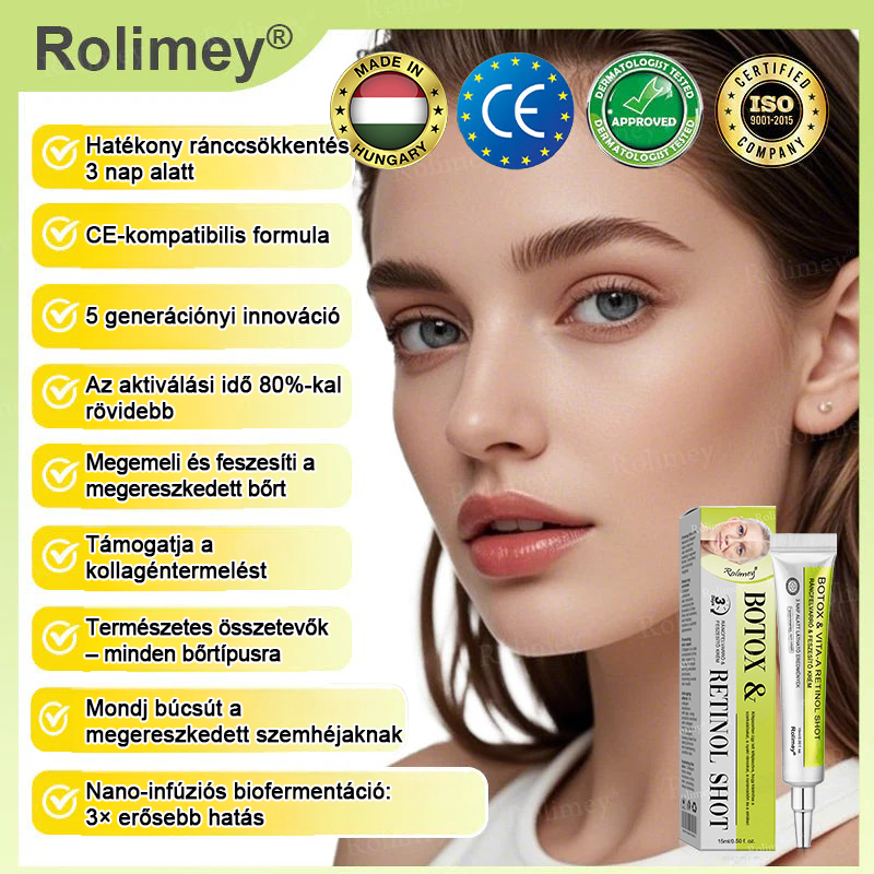 🌸Rolimey®Krema za učvršćivanje bora s botoksom i Vita-A retinolom ⏰ Zadnji dan! 70% popusta💡