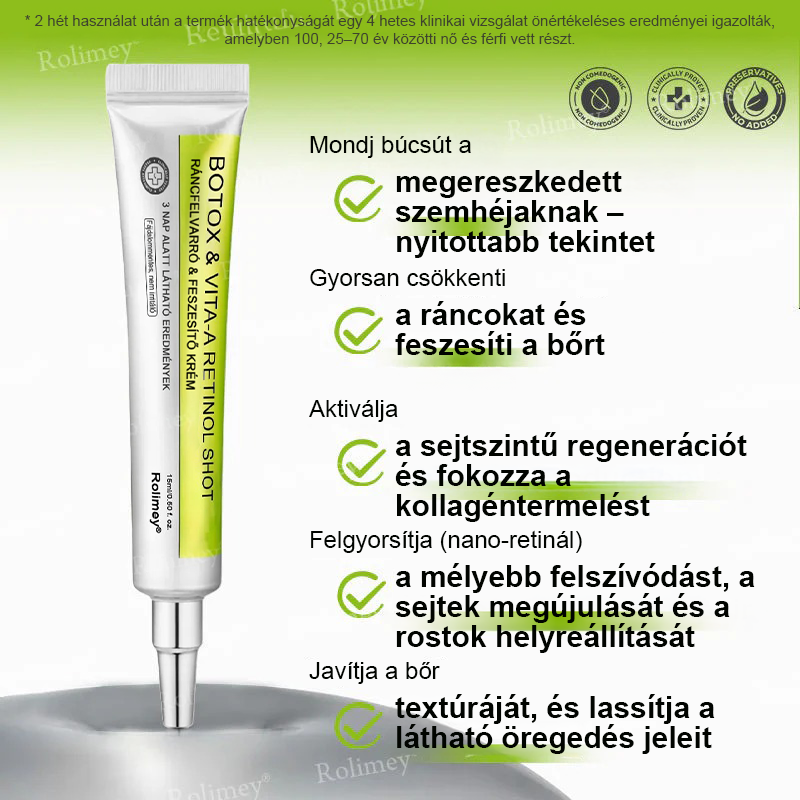 🌸Rolimey®Krema za učvršćivanje bora s botoksom i Vita-A retinolom ⏰ Zadnji dan! 70% popusta💡