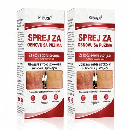 KUBOZN® SPREJ ZA OBNOVU SA PUZIMA za svrbežnu, perutavu kožu kod psorijaze