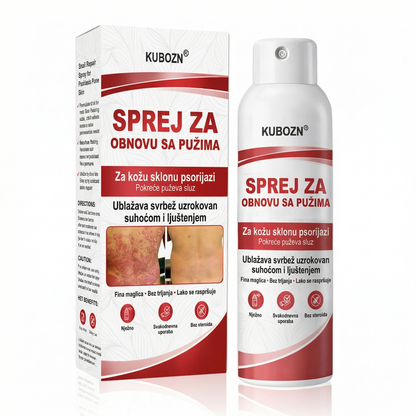 KUBOZN® SPREJ ZA OBNOVU SA PUZIMA za svrbežnu, perutavu kožu kod psorijaze